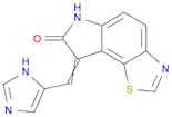 8-(1H-IMIDAZOL-4-YLMETHYLENE)-6,8-DIHYDRO-THIAZOLO[5,4-E]INDOL-7-ONE