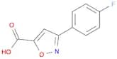 3-(4-Fluoro-phenyl)-isoxazole-5-carboxylic acid