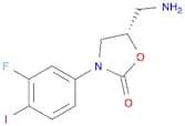 2-Oxazolidinone, 5-(aMinoMethyl)-3-(3-fluoro-4-iodophenyl)-, (5S)-