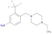 4-((4-Ethylpiperazin-1-yl)methyl)-3-(trifluoromethyl)aniline