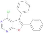 Furo[2,3-d]pyrimidine, 4-chloro-5,6-diphenyl-