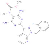methyl N-(4,6-diamino-2-{1-[(2-fluorophenyl)methyl]-1H-pyrazolo[3,4-b]pyridin-3-yl}pyrimidin-5-yl)…