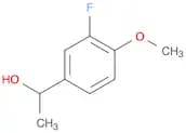 Benzenemethanol, 3-fluoro-4-methoxy-α-methyl- (9CI)