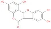 6H-​Benzofuro[3,​2-​c]​[1]​benzopyran-​6-​one, 1,​3,​8,​9-​tetrahydroxy-
