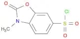 6-Benzoxazolesulfonylchloride,2,3-dihydro-3-methyl-2-oxo-(9CI)