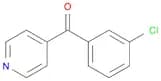 (3-Chlorophenyl)(pyridin-4-yl)methanone