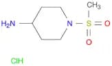 1-(Methylsulfonyl)piperidin-4-amine, HCl