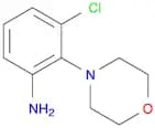 3-Chloro-2-morpholinoaniline