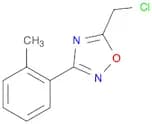 5-(Chloromethyl)-3-(2-methylphenyl)-1,2,4-oxadiazole