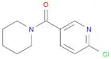 2-Chloro-5-(piperidin-1-ylcarbonyl)pyridine