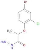 2-(4-Bromo-2-chlorophenoxy)propanohydrazide