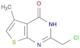 2-(Chloromethyl)-5-methylthieno[2,3-d]pyrimidin-4(3H)-one