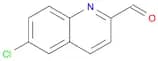6-CHLOROQUINOLINE-2-CARBALDEHYDE