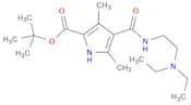 4-[[[2-(Diethylamino)ethyl]amino]carbonyl]-3,5-dimethyl-1H-pyrrole-2-carboxylic acid tert-butyl es…