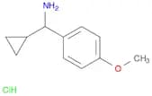 Cyclopropyl(4-methoxyphenyl)methanamine hydrochloride