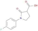 1-(4-Fluorophenyl)-2-oxopyrrolidine-3-carboxylic acid
