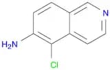 6-Isoquinolinamine,5-chloro-(9CI)