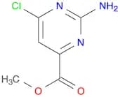 4-Pyrimidinecarboxylic acid, 2-amino-6-chloro-, methyl ester