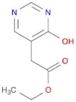ethyl2-(4-hydroxypyrimidin-5-yl)acetate