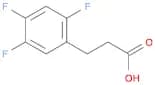 3-(2,4,5-Trifluorophenyl)propionic acid