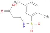 3-((2,5-Dimethylphenyl)sulfonamido)propanoic acid