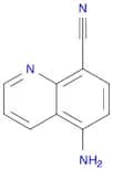8-​Quinolinecarbonitril​e, 5-​amino-