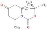 tert-butyl 2,6-dimethyl-4-oxopiperidine
-1-carboxylate (mixtureof cis- and trans-)
