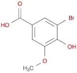 3-Bromo-4-hydroxy-5-methoxybenzoic acid
