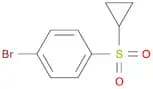 1-Bromo-4-(cyclopropanesulfonyl)benzene