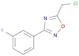5-(Chloromethyl)-3-(3-Fluorophenyl)-1,2,4-Oxadiazole
