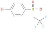 1-broMo-4-((2,2,2-trifluoroethyl)sulfonyl)benzene