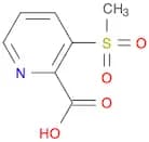 3-methanesulfonylpyridine-2-carboxylic acid