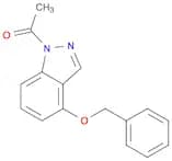 1-(4-(Benzyloxy)-1H-indazol-1-yl)ethanone