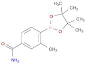 3-methyl-4-(4,4,5,5-tetramethyl-1,3,2-dioxaborolan-2-yl)benzamide