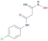 N-(4-Chlorophenyl)-3-(hydroxyamino)-3-iminopropanamide
