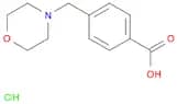 4-[(morpholin-4-yl)methyl]benzoic acid hydrochloride