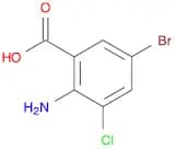 2-Amino-5-bromo-3-chlorobenzoic acid