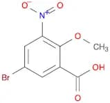 5-Bromo-2-methoxy-3-nitrobenzoic acid