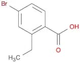 Benzoic acid, 4-bromo-2-ethyl- (9CI)