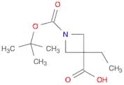 1,3-Azetidinedicarboxylicacid,3-ethyl-,1-(1,1-dimethylethyl)ester(9CI)