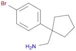 [1-(4-Bromophenyl)cyclopentyl]methanamine