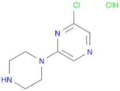 2-chloro-6-(1-piperazinyl)pyrazine monohydrochloride