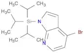 1H-Pyrrolo[2,3-b]pyridine, 4-bromo-1-[tris(1-methylethyl)silyl]-