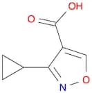 3-Cyclopropyl-4-isoxazolecarboxylic acid