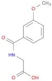 (3-Methoxy-benzoylamino)-acetic acid