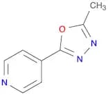 2-Methyl-5-(pyridin-4-yl)-1,3,4-oxadiazole