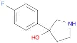 3-(4-Fluorophenyl)pyrrolidin-3-ol