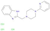 2-[[4-(2-pyridinyl)-1-piperazinyl]methyl]-1H-benzimidazole, trihydrochloride
