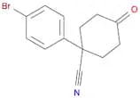 4-CYANO-4-(4-BROMOPHENYL)CYCLOHEXANONE