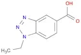 1-Ethyl-1h-1,2,3-benzotriazole-5-carboxylic acid